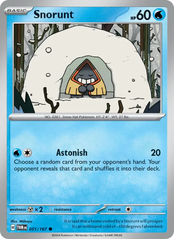 Snorunt Twilight Masquerade 051/167