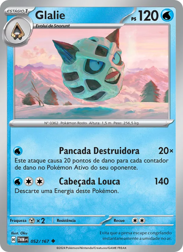Glalie Máscaras do Crepúsculo 052/167