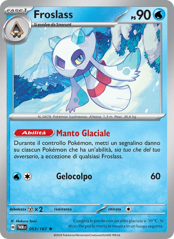 Froslass Crepuscolo Mascherato 053/167