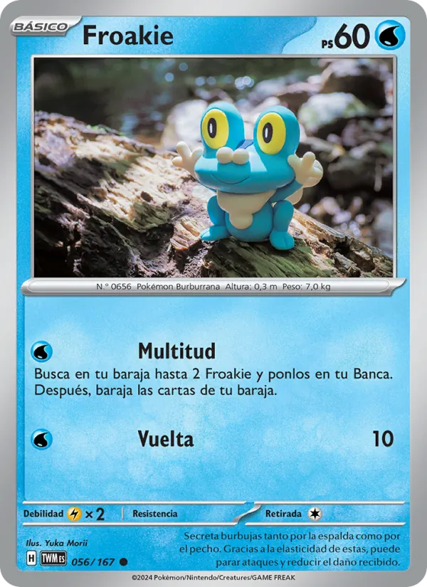 Froakie Mascarada Crepuscular 056/167