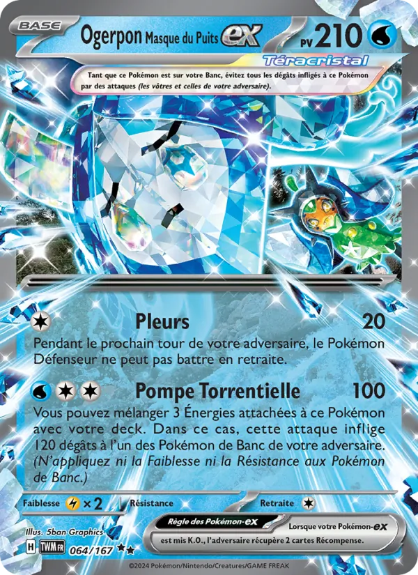 Ogerpon Masque du Puits-ex Mascarade Crépusculaire 064/167