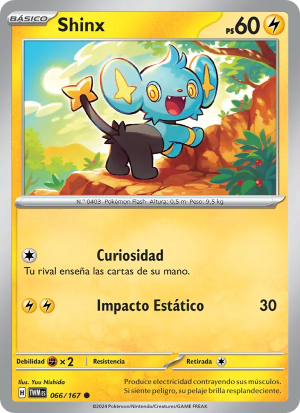 Shinx Mascarada Crepuscular 066/167