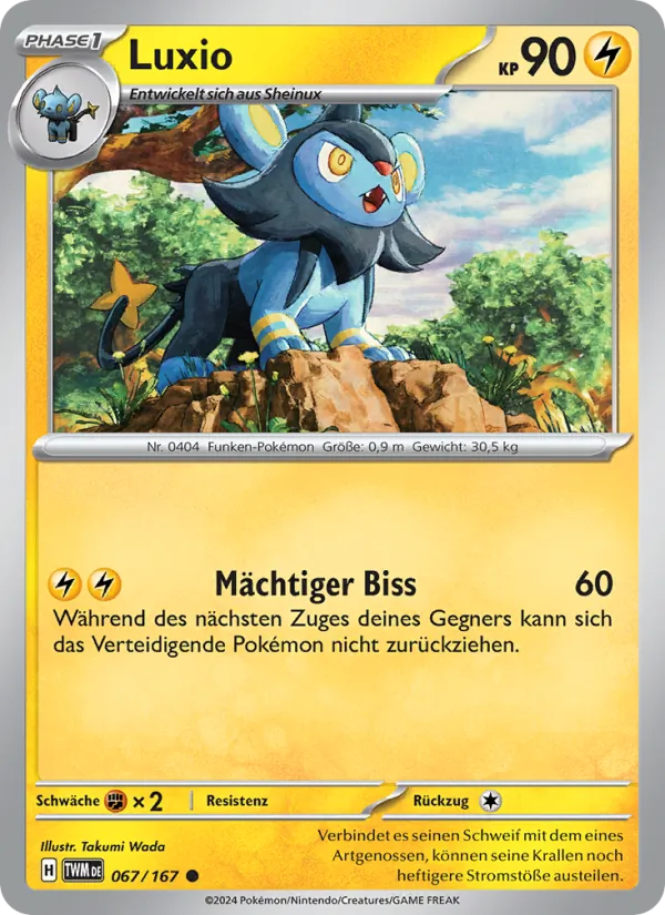 Luxio Maskerade im Zwielicht 067/167