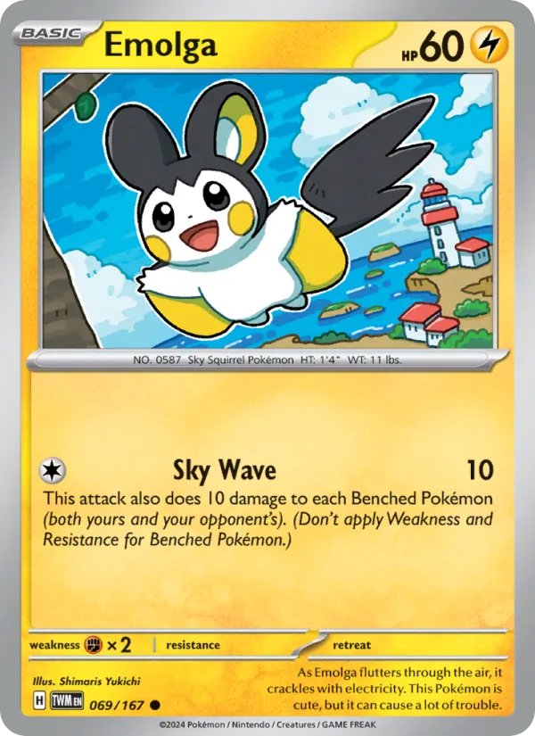 Emolga Twilight Masquerade 069/167