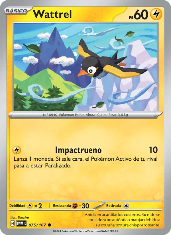 Wattrel Mascarada Crepuscular 075/167