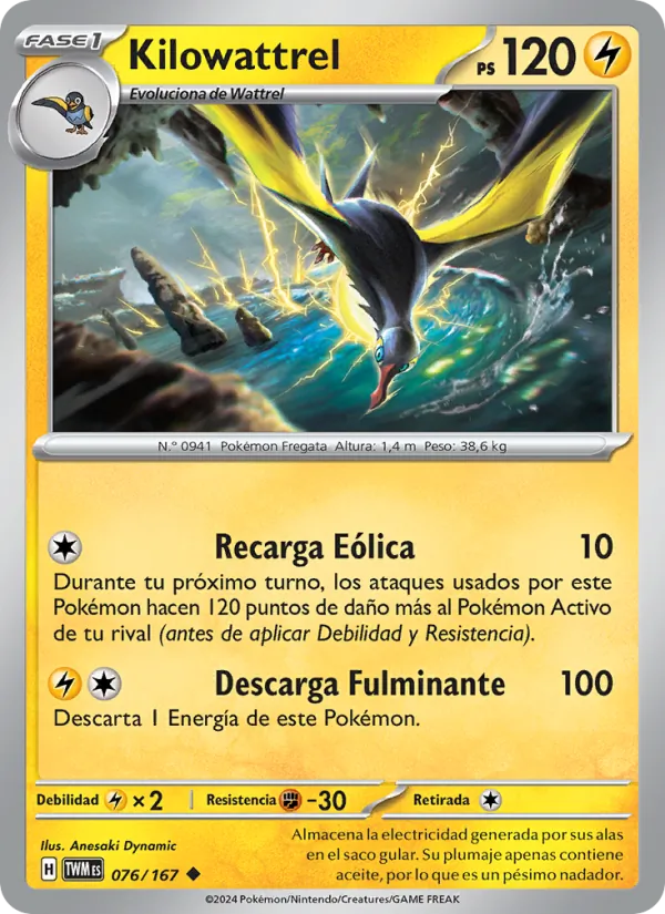 Kilowattrel Mascarada Crepuscular 076/167