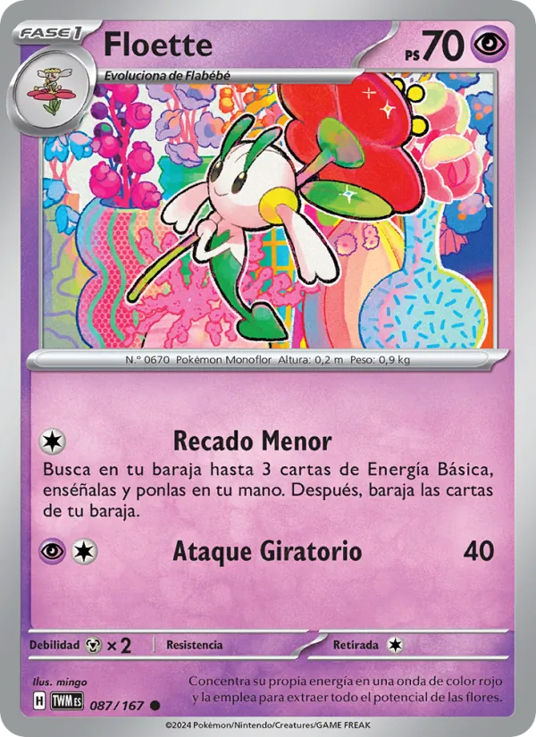 Floette Mascarada Crepuscular 087/167