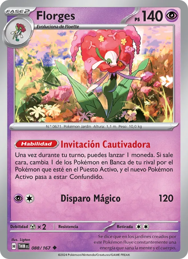 Florges Mascarada Crepuscular 088/167
