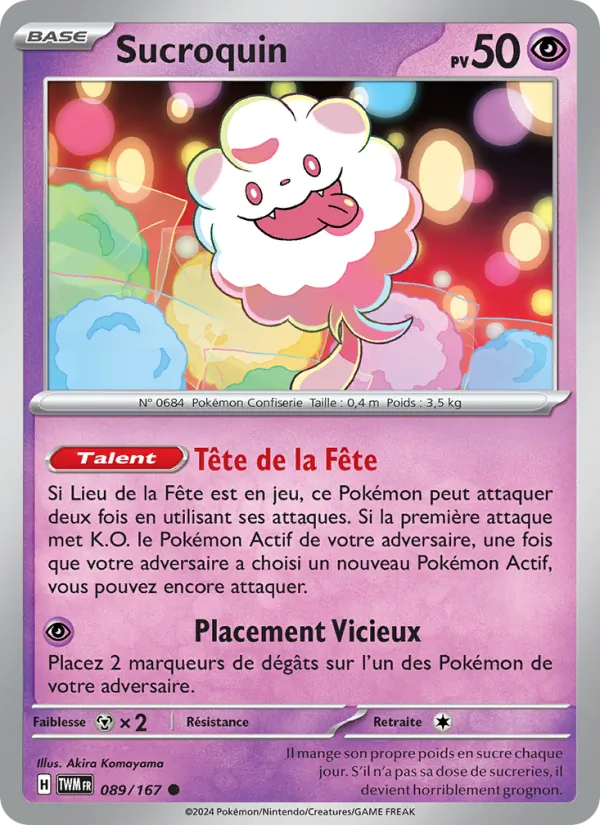 Sucroquin Mascarade Crépusculaire 089/167