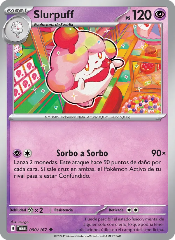 Slurpuff Mascarada Crepuscular 090/167