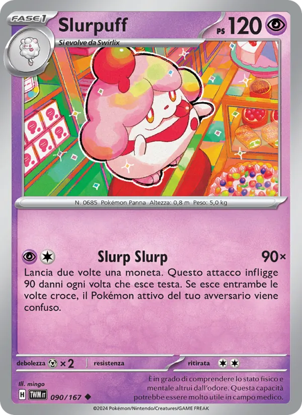 Slurpuff Crepuscolo Mascherato 090/167
