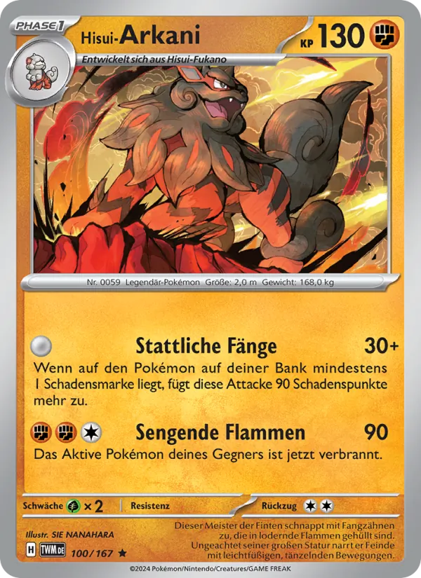 Hisui-Arkani Maskerade im Zwielicht 100/167