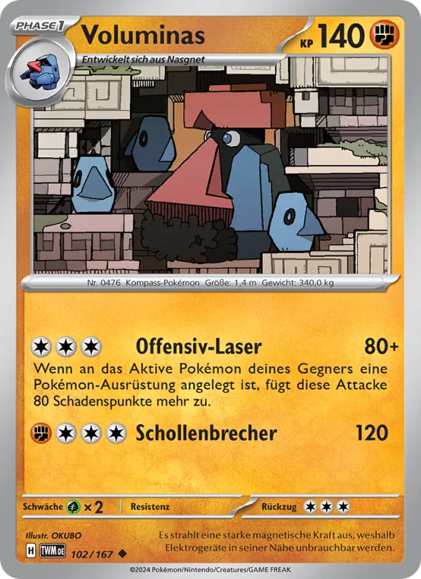 Voluminas Maskerade im Zwielicht 102/167