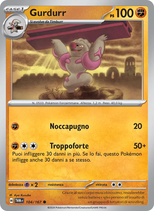 Gurdurr Crepuscolo Mascherato 104/167