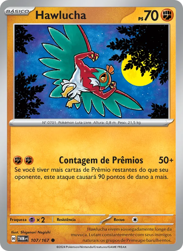 Hawlucha Máscaras do Crepúsculo 107/167
