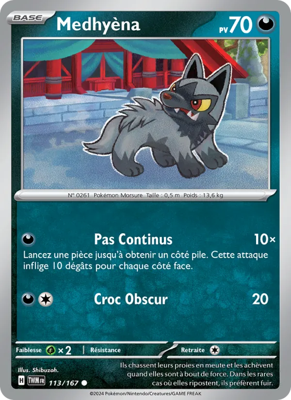 Medhyèna Mascarade Crépusculaire 113/167