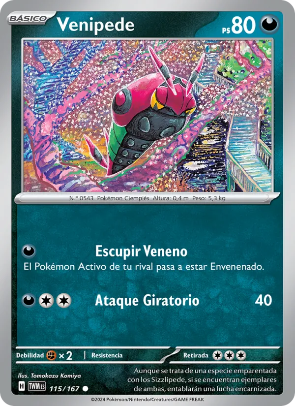 Venipede Mascarada Crepuscular 115/167