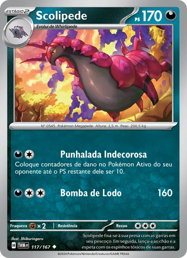 Scolipede Máscaras do Crepúsculo 117/167