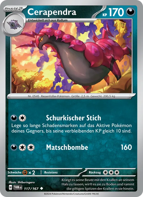 Cerapendra Maskerade im Zwielicht 117/167