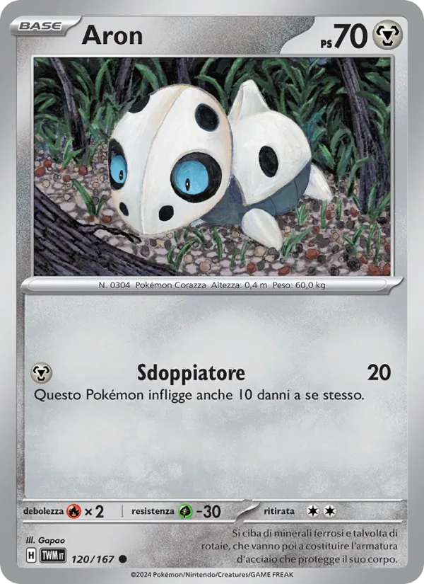 Aron Crepuscolo Mascherato 120/167