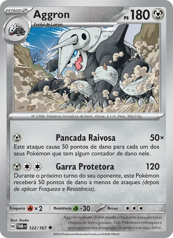 Aggron Máscaras do Crepúsculo 122/167
