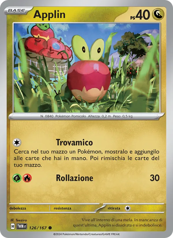 Applin Crepuscolo Mascherato 126/167