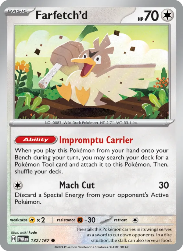 Farfetch'd Twilight Masquerade 132/167