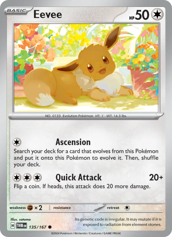 Eevee Twilight Masquerade 135/167