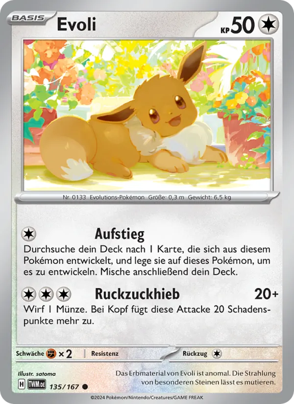 Evoli Maskerade im Zwielicht 135/167