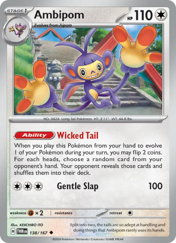 Ambipom Twilight Masquerade 138/167