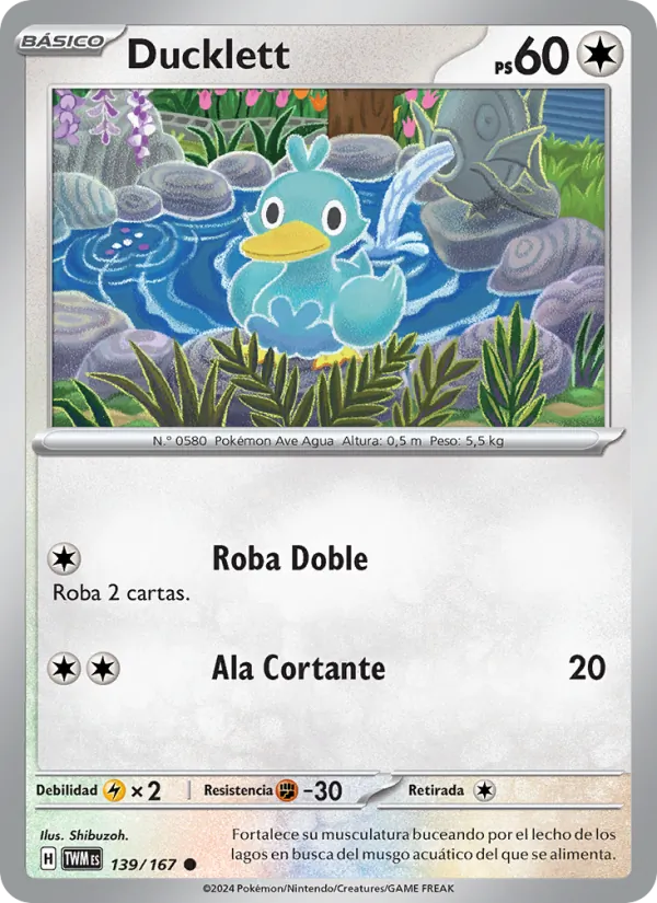 Ducklett Mascarada Crepuscular 139/167