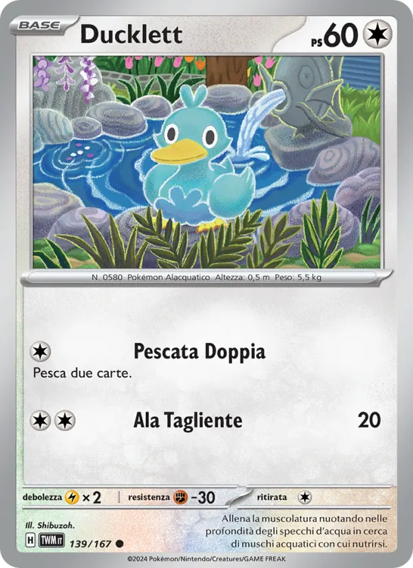 Ducklett Crepuscolo Mascherato 139/167