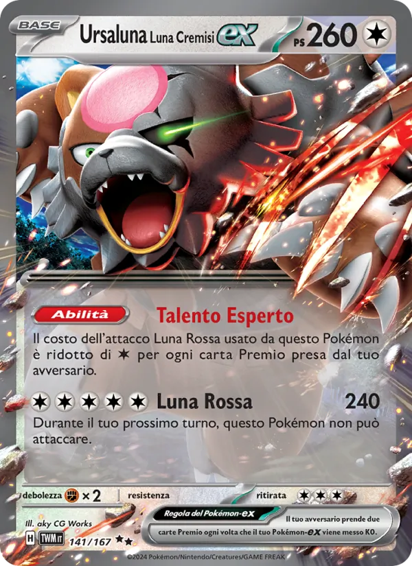 Ursaluna Luna Cremisi-ex Crepuscolo Mascherato 141/167