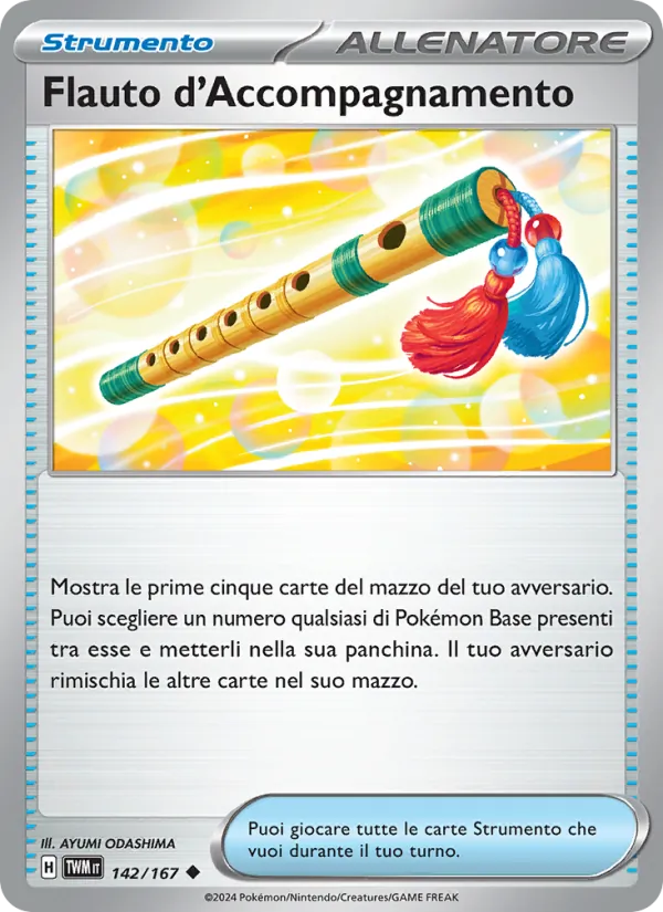 Flauto d'Accompagnamento Crepuscolo Mascherato 142/167