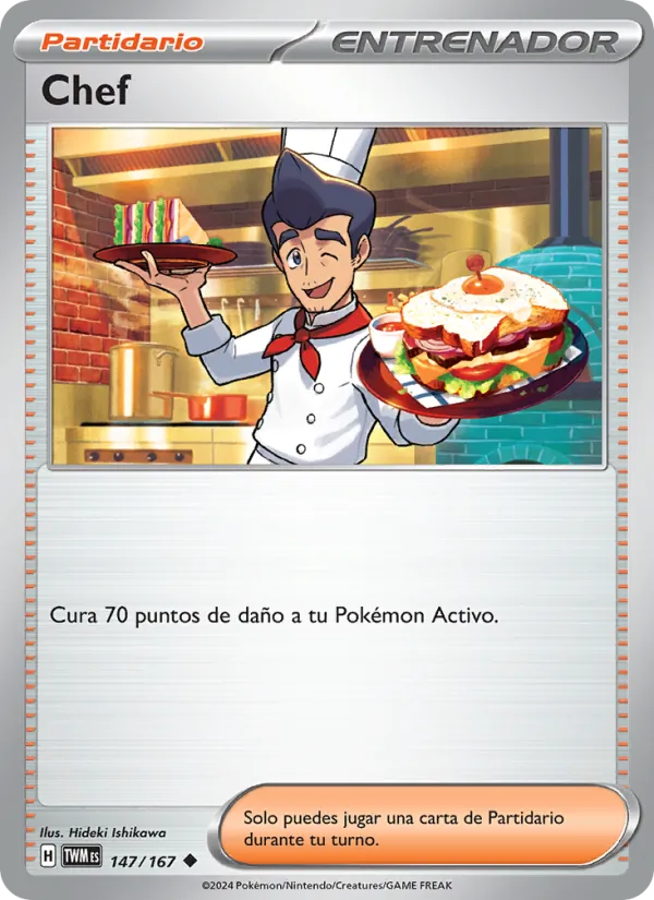 Chef Mascarada Crepuscular 147/167