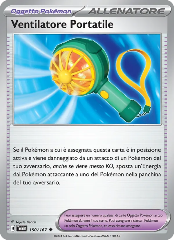 Ventilatore Portatile Crepuscolo Mascherato 150/167