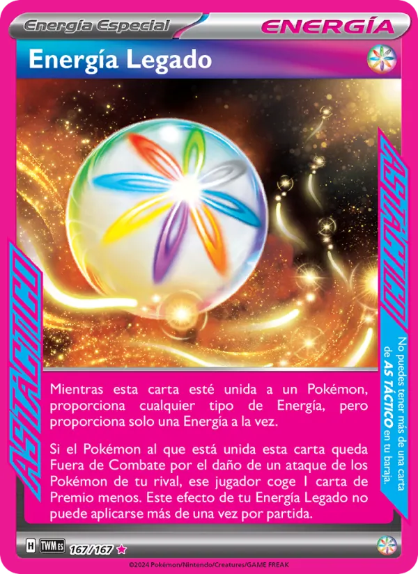 Energía Legado Mascarada Crepuscular 167/167
