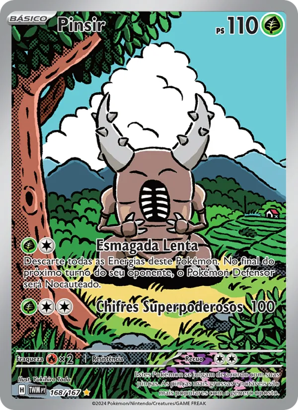 Pinsir Máscaras do Crepúsculo 168/167