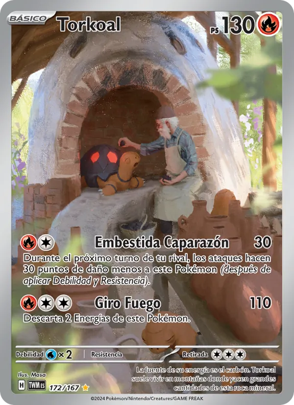Torkoal Mascarada Crepuscular 172/167