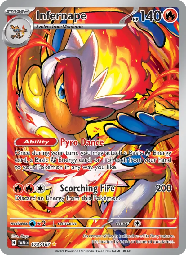 Infernape Twilight Masquerade 173/167