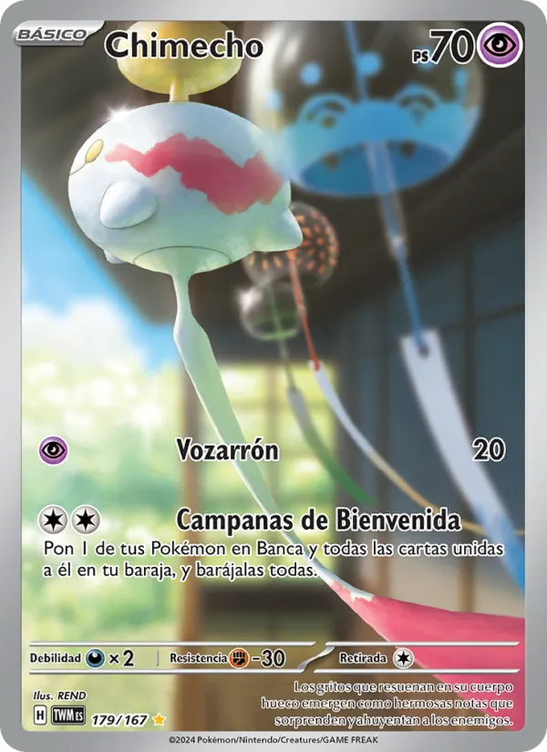 Chimecho Mascarada Crepuscular 179/167