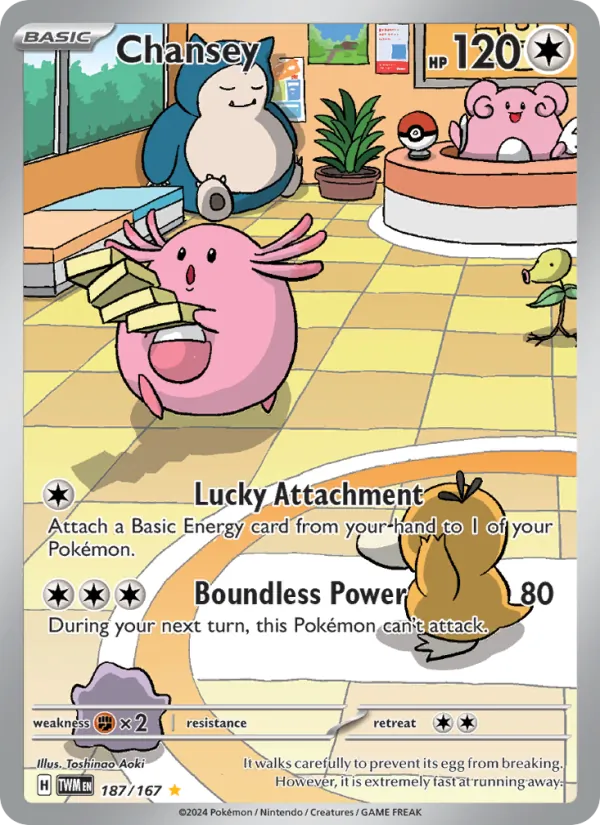 Chansey Twilight Masquerade 187/167
