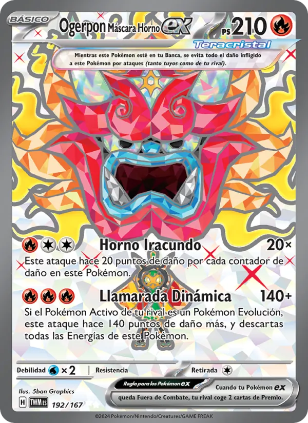 Ogerpon Máscara Horno ex Mascarada Crepuscular 192/167