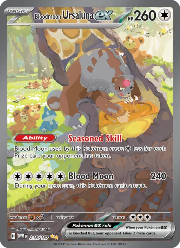 Bloodmoon Ursaluna ex Twilight Masquerade 216/167
