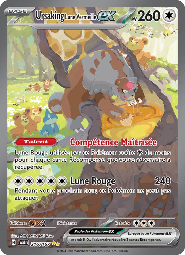 Ursaking Lune Vermeille-ex Mascarade Crépusculaire 216/167