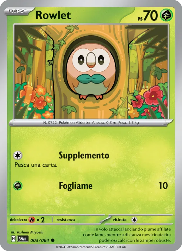 Rowlet Segreto Fiabesco 003/64