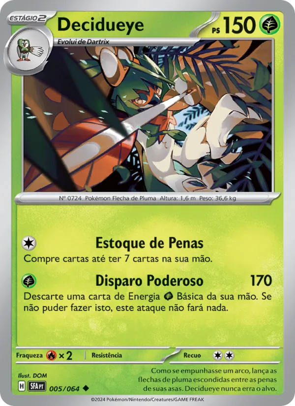Decidueye Fábulas Nebulosas 005/64