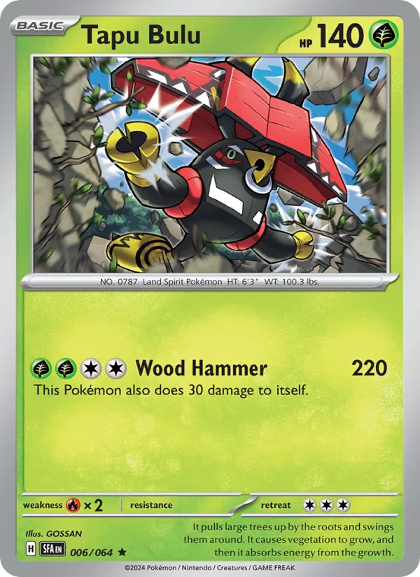 Tapu Bulu Shrouded Fable 006/64