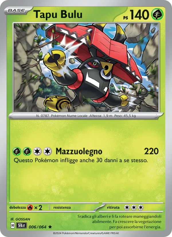 Tapu Bulu Segreto Fiabesco 006/64