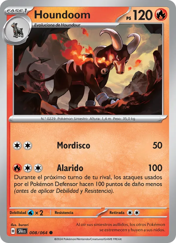 Houndoom Fabula Sombría 008/64